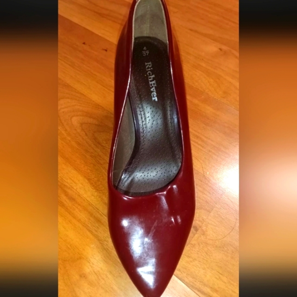 Cherry red heels